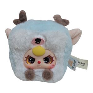 Baby Three Little Mahjong Secret Plush Keychain Kawaii Doll Rare Collectible